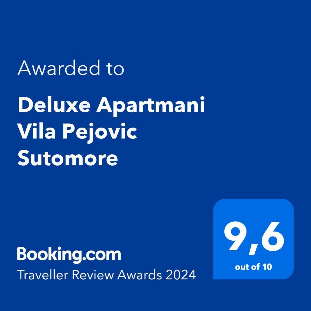 Deluxe Apartmani Vila Pejovic 苏托莫雷 外观 照片